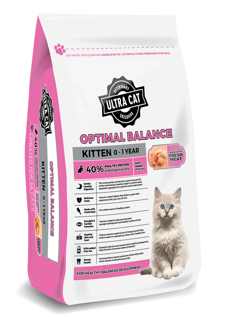 Optimal Balance - Kitten - Ultra Cat - Scientifically engineered cat food