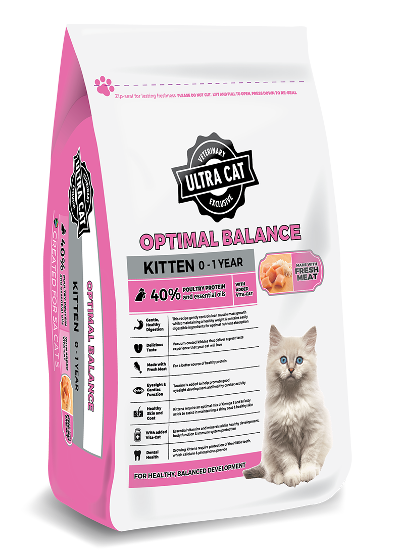 Optimal Balance Kitten Ultra Cat Scientifically engineered cat food