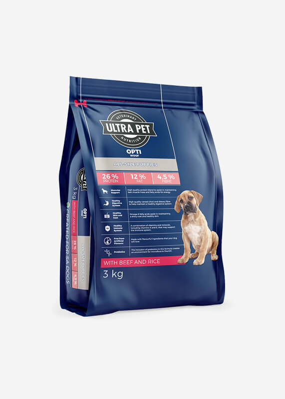 Puppy Food Packshot.