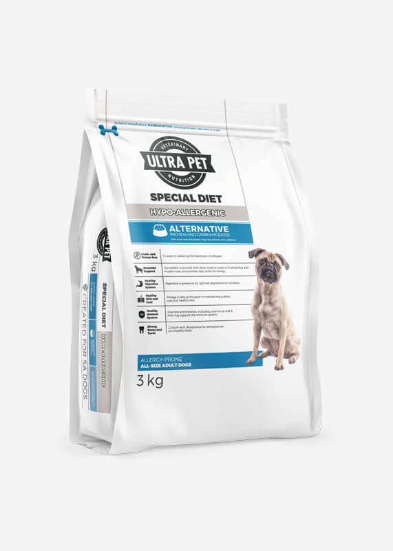 Special Diet Dog Hypoallergenic Food Packshot