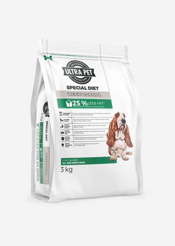 Special Diet Dog Weight Control Food Packshot