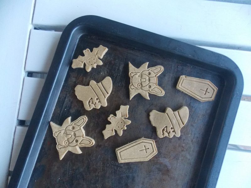 Dog treats made with Ultra Pet pellets.